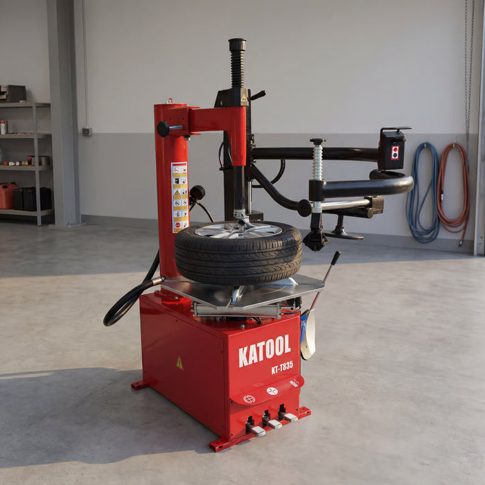 Katool KT-T835 Tire Changer | 110V Wheel Clamp Tire Machine