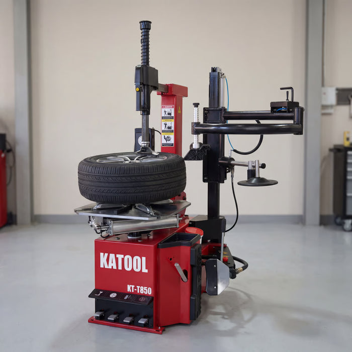 Katool KT-T850 Tilt-Arm Wheel Clamp Tire Changer Machine
