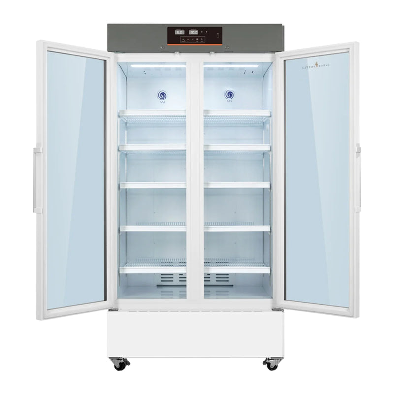 Kings Bottle 2℃～8℃ 756L Upright 2-Door Medical Fridge & Lab Refrigerator