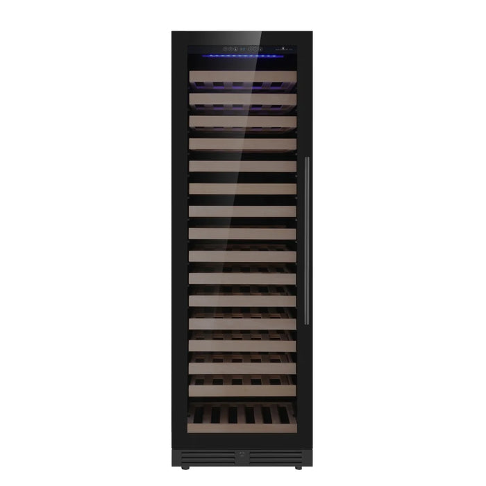 Kings Bottle Upright Single Zone Large Wine Cooler With Low-E Glass Door - KBU425WX-FG