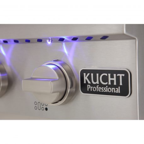 Kucht 48 in. 6 Burner Gas Stovetop in Stainless Steel KRT481GU