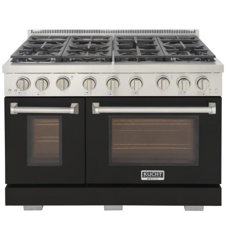 Kucht 48 in. 6.7 cu. ft. All Gas Range in Stainless Steel and Accents KFX480