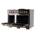 KUCHT Gemstone Professional 48-Inch 46.7 Cu. Ft. Dual Fuel Range with Sealed Burners and Convection Oven 