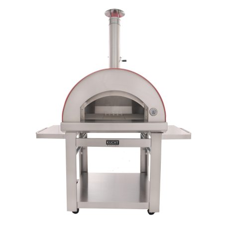 Kucht Outdoor Wood Fire Pizza Oven in Stainless Steel - VENICE