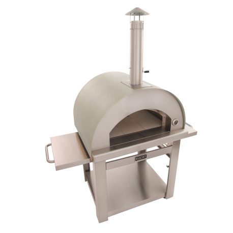 Kucht Outdoor Wood Fire Pizza Oven in Stainless Steel - VENICE