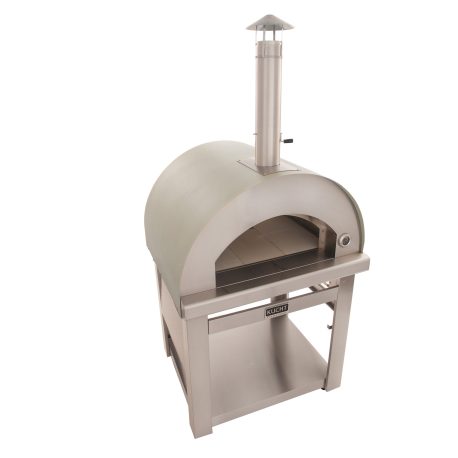 Kucht Outdoor Wood Fire Pizza Oven in Stainless Steel - VENICE