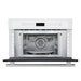 FORNO 2-Piece Kitchen Bundle - 30" White Single Wall Oven (1333-30), 30" White Microwave (3093-30)