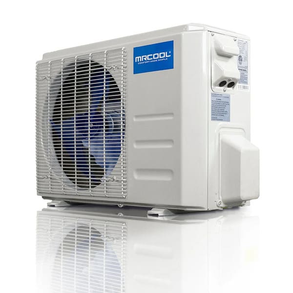 Side view of MRCOOL 36K BTU 5th Gen Advantage Heat Pump Condenser 230V (A-36)

