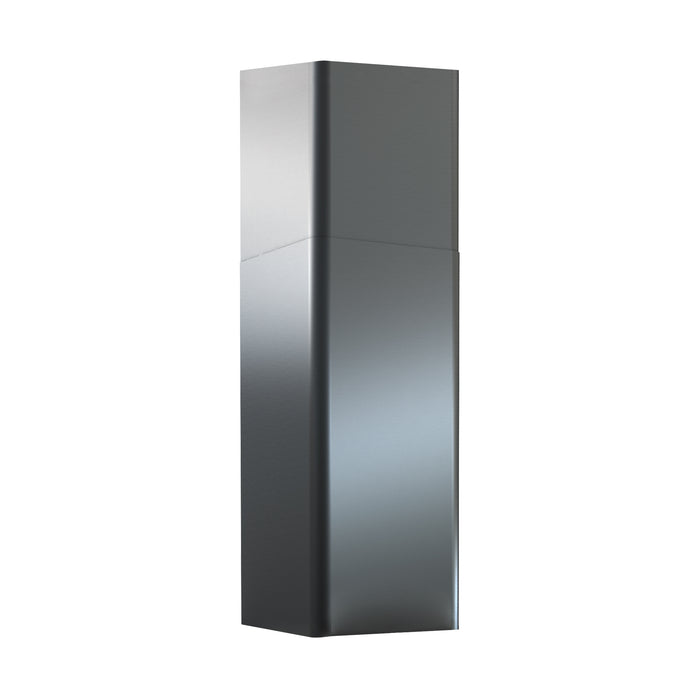 ZEPHYR Duct Cover Extension, ZRV, 12', Black SS (Z1C-00RVBS)