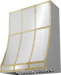 ZEPHYR Forte Duct Cover Banding Kit, 36in x 18in, Polished Gold Finish (BKDC13618APG)