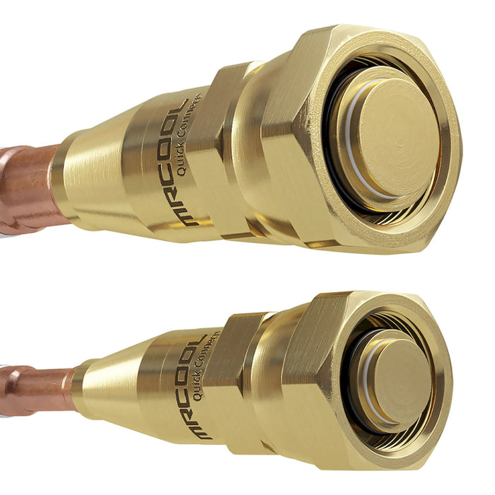 MRCOOL DIY 5th Gen 35 Ft. Pre-Charged Quick Connect Line Set with DIY Pro Cable, 1/4" x 1/2", for DIY 18K Mini Split Indoor Air Handler (DIY35-1412C-O)