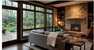 Majestic Ruby Platinum Gas Fireplace Insert