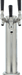 Presrv Kegerator Triple Tap Kit, SS, CO2