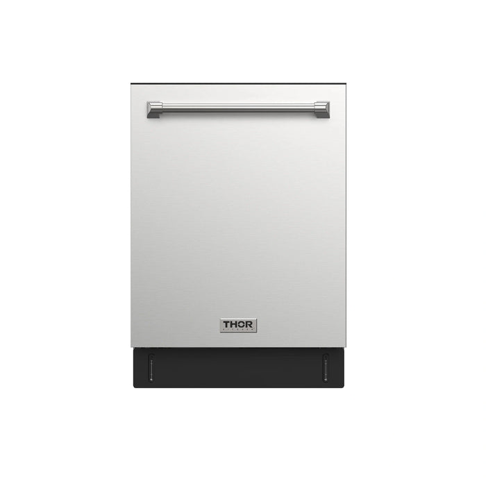 Thor Kitchen 24" Built-In Dishwasher with Open Dry and 7 Wash Cycles in Stainless Steel (TDW24C7)