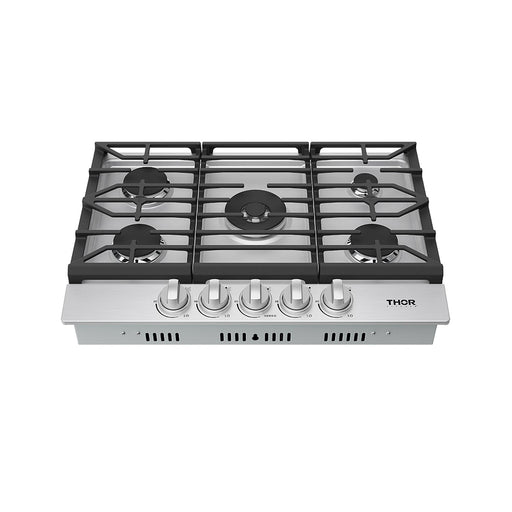 Thor Kitchen 30 Inch Professional Gas Cooktop in Stainless Steel (TGC30F)