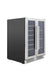 Thor Kitchen 24-Inch Independent Dual Zone Wine Cooler and Beverage Center with 21-Bottles and 95-Cans Capacity TBC2401DI
