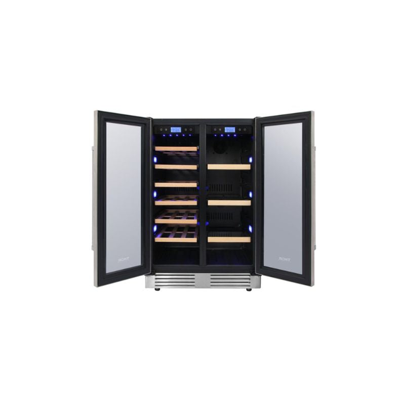 Thor Kitchen 24 in. 21 Bottle and 95-Can Wine Cooler - TBC2401DI