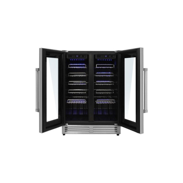 Thor Kitchen 24 in. 42 Bottle Dual Zone Wine Cooler - TWC2402