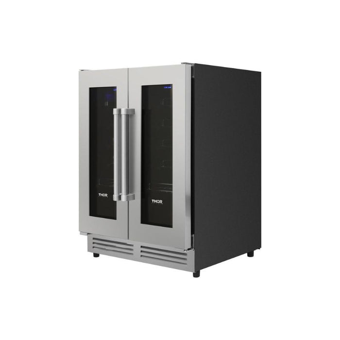 Thor Kitchen 24 in. 42 Bottle Dual Zone Wine Cooler - TWC2402