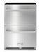 Thor Kitchen 24-Inch 5.4 cu. ft. Built-in Indoor/Outdoor Undercounter Double Drawer Refrigerator in Stainless Steel