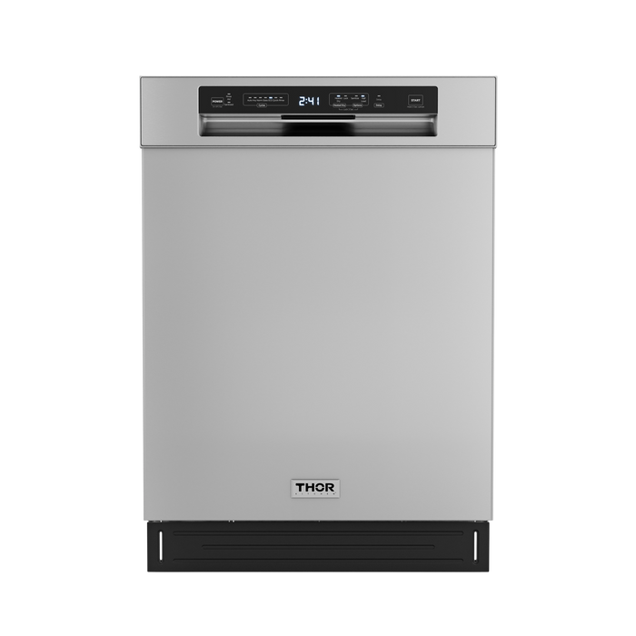 THOR Kitchen 24 Inch Built-in Dishwasher in Stainless Steel - ADW24PF