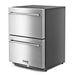 Thor Kitchen 24-Inch Indoor Outdoor Freezer Drawer in Stainless Steel