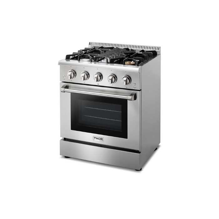 Thor Kitchen 30-Inch 4.55 cu. ft. Oven Electric Range in Stainless Steel (HRE3001)