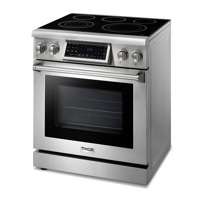 Thor Kitchen 30 Inch Tilt Panel Professional Electric Range