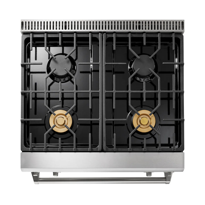 Thor Kitchen 30 Inch Tilt Panel Professional Gas Range