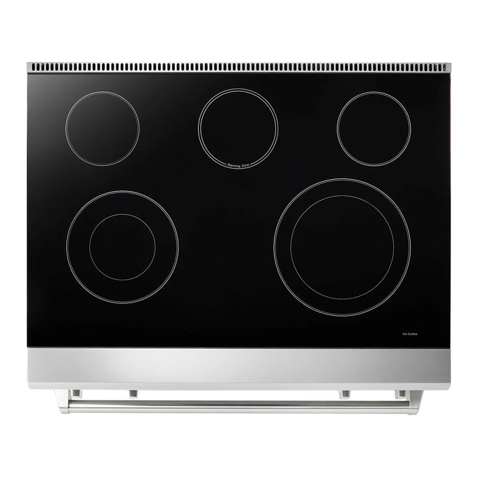 Thor Kitchen 36 Inch Tilt Panel Professional Electric Range 