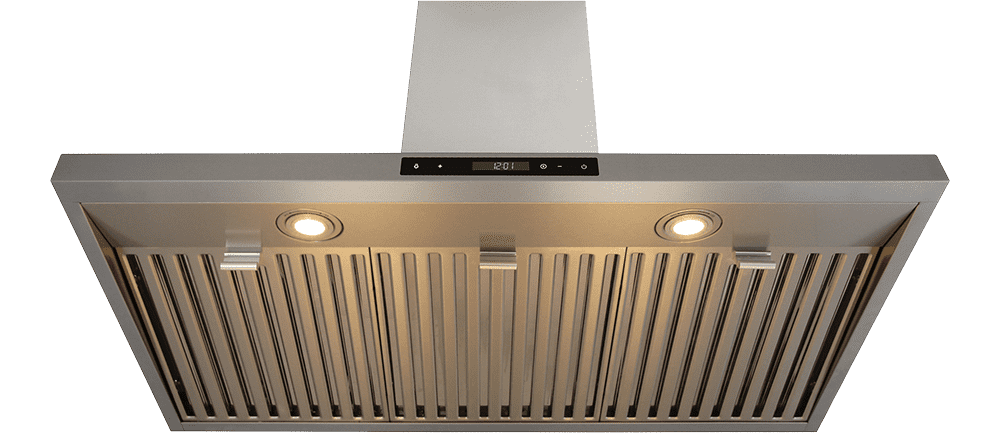 Thor Kitchen 36-Inch Wall Mount LED Light Range Hood in Stainless Steel HRH3607