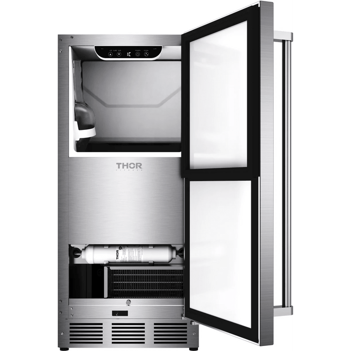 THOR TIM1511 15" Ice Maker 70 lb Outdoor Rated