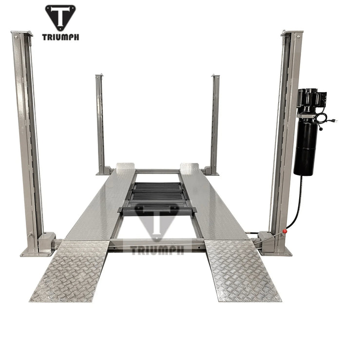 Triumph NSS-8XLT 8,000 lb 4-Post Vehicle Storage Lift – 110V Parking & Garage Lift