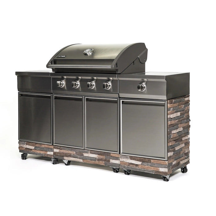 TYTUS Ash Stacked Stone Island Grill TI-404-MGG-LP