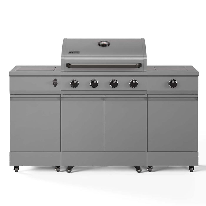 TYTUS Fresno Series Gunmetal Gray Island Grill - TDT-021-0101