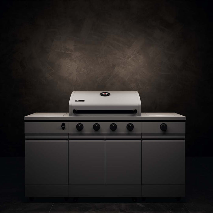 TYTUS Fresno Series Gunmetal Gray Island Grill - TDT-021-0101