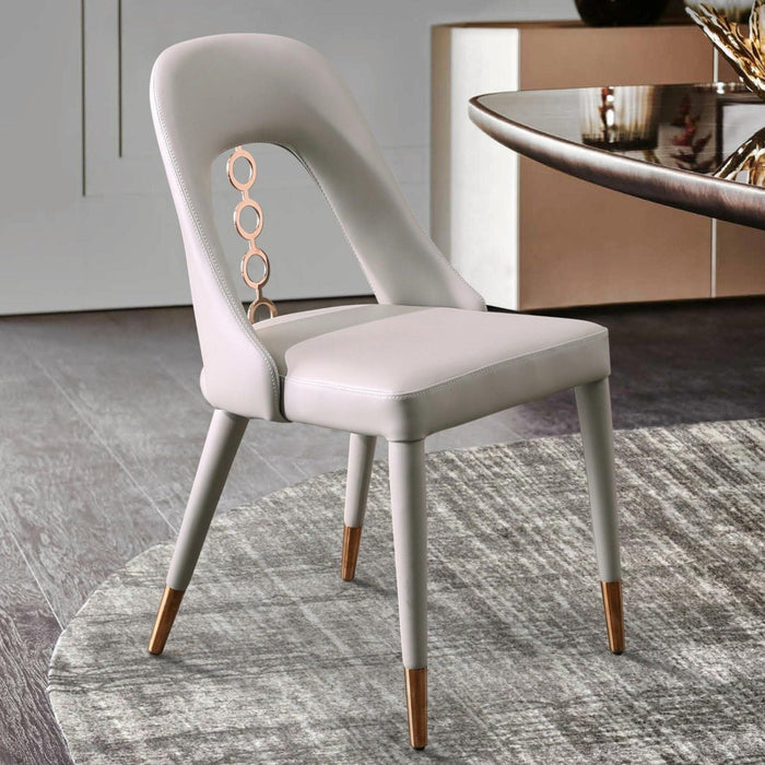 Whiteline Mod -  Liza Dining Chair DC1710P - PrimeFair