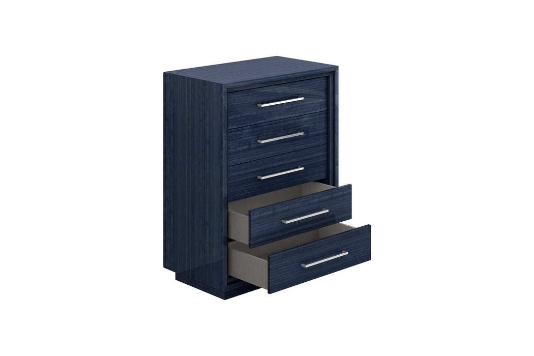 Whiteline Modern Living Alexander Chest of Drawers - CD1937-BLU