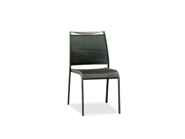 Whiteline Modern Living Aloha Outdoor Dining Chair - DC1566-GRY