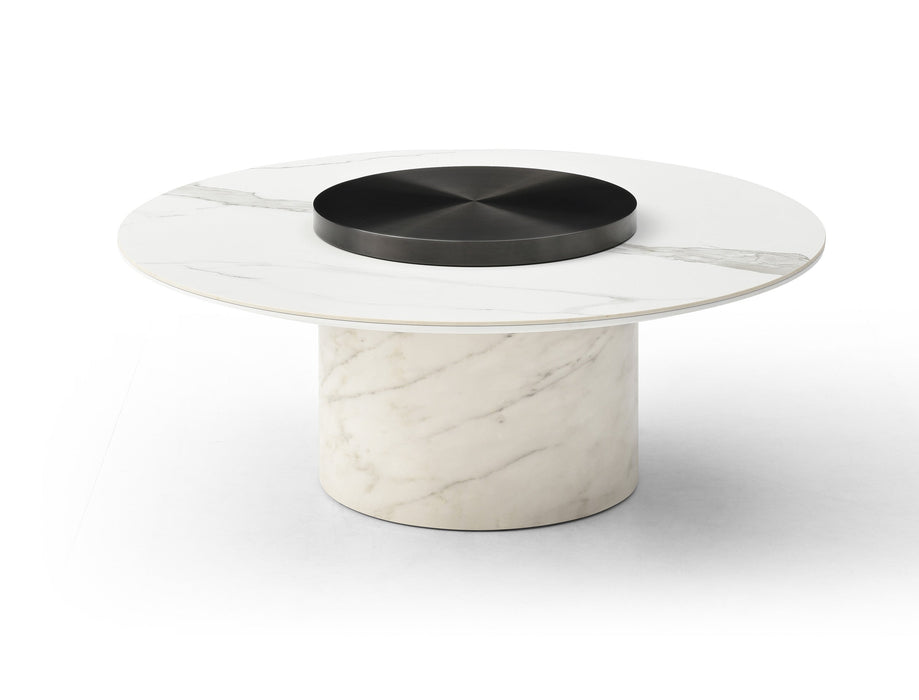 Whiteline Modern Living Aviana Coffee Table in White Color - CT1903