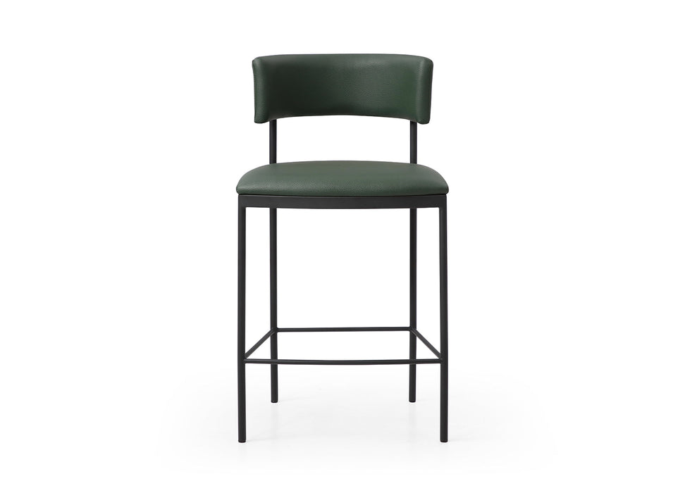 Whiteline Modern Living Envie Counter Stool - BS1821P-GRN