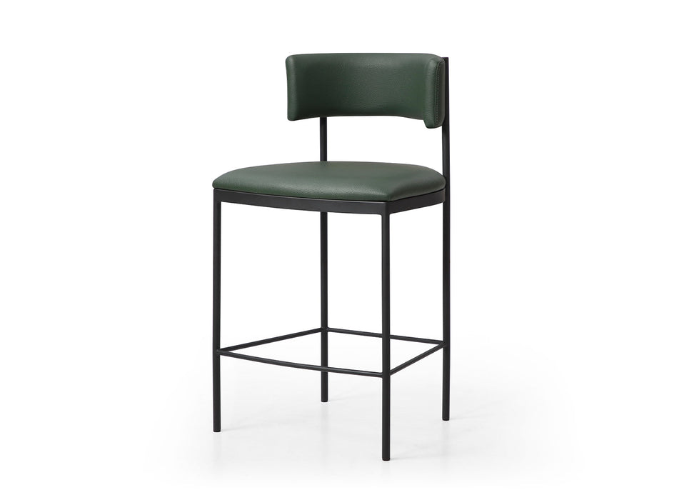 Whiteline Modern Living Envie Counter Stool - BS1821P-GRN