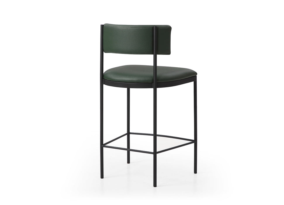 Whiteline Modern Living Envie Counter Stool - BS1821P-GRN