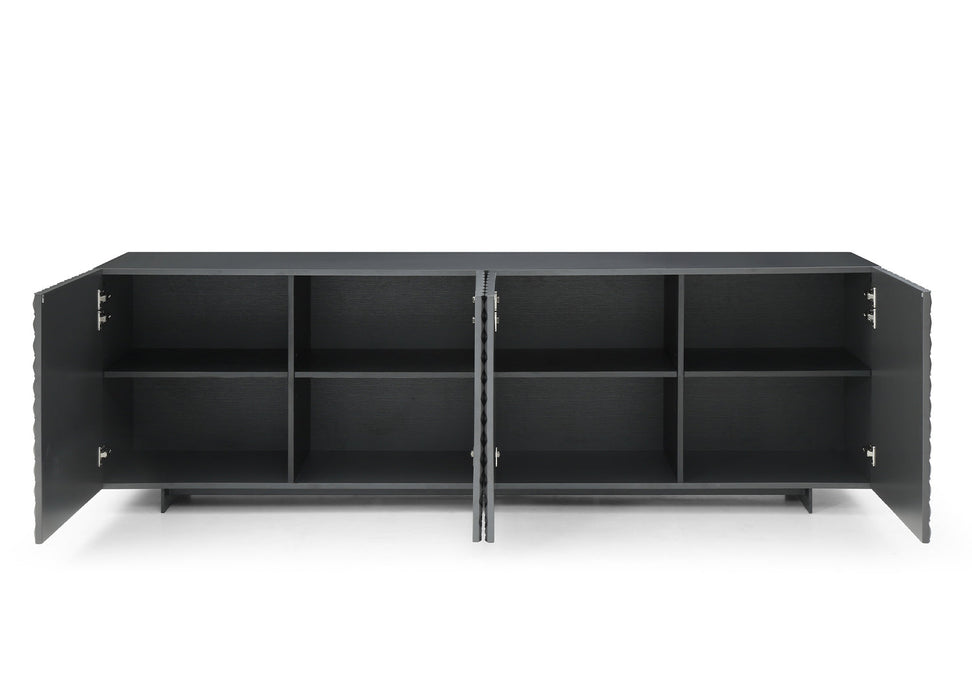 Whiteline Modern Living Harper Buffet Large - SB1643L-DGRY