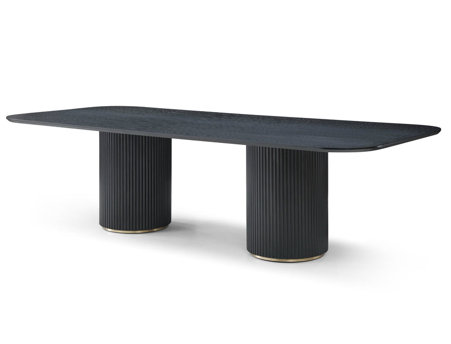 Whiteline Modern Living Heidi Dining Table - DT1842-BLK