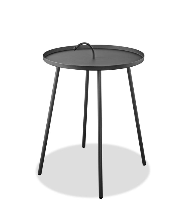 Whiteline Modern Living Jett Outdoor Side Table - ST1604-GRY