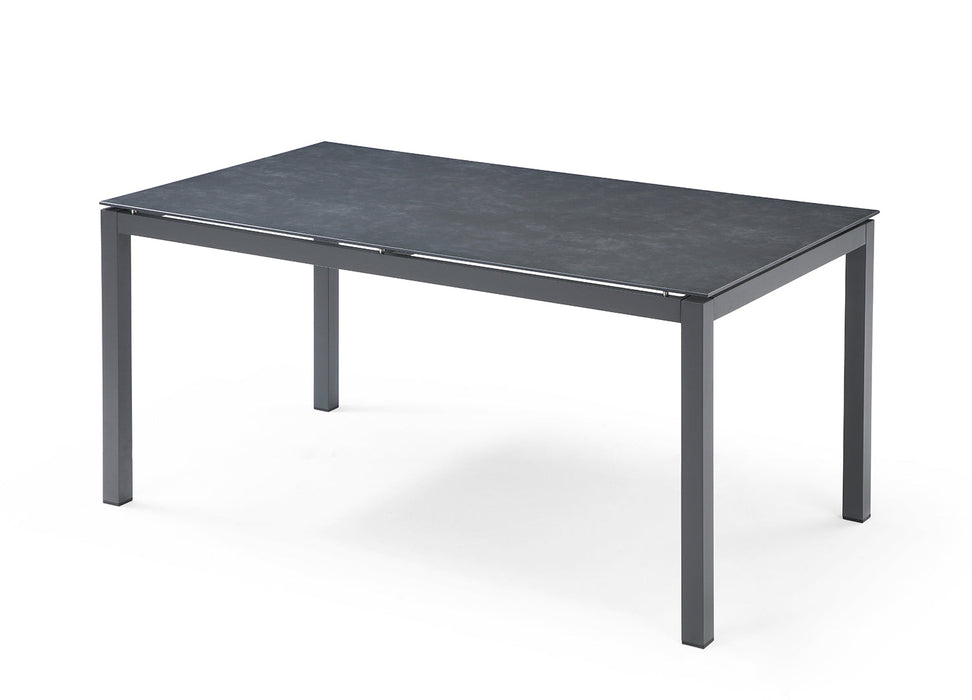 Whiteline Modern Living Lynn Outdoor Dining Table - DT1837-DGRY