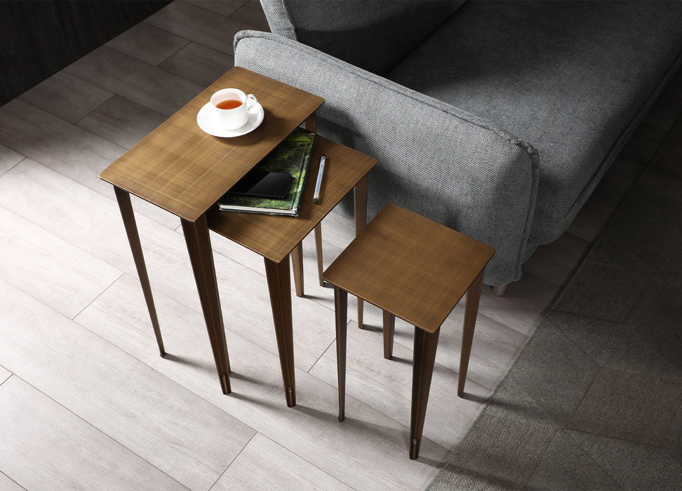 Whiteline Modern Living Nia Nest Side Tables - ST1882