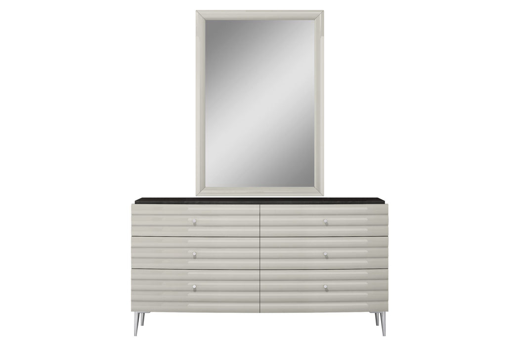 Whiteline Modern Living Pino Rectangular Mirror - MR1752