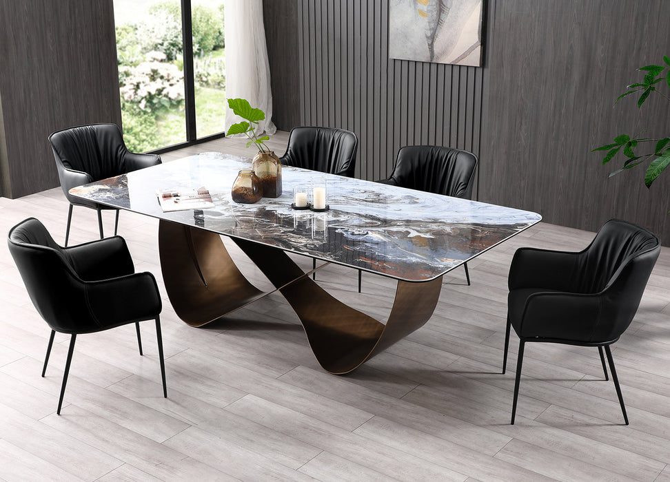 Whiteline Modern Living Tiffany Dining Table - DT1928